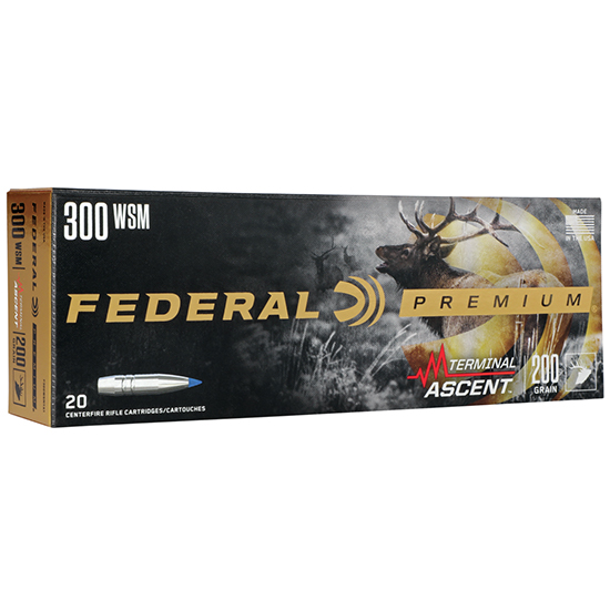 FED TERMINAL ASCENT 300WSM 200GR 20/10 - Ammunition